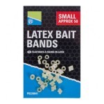 Preston Latex Bait Bands - Small, szilikonkarika 50 db/csg
