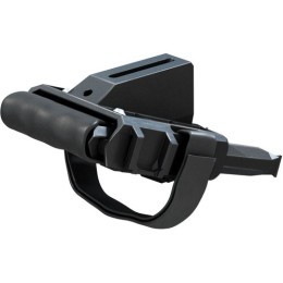 PRO SMART SADDLE CONTAINER BLACK /W BASE MOUNT