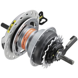 SHIMANO 3-SPEED HUB FOR ROLLER BRAKE, SG-3R75-B,NEXUS, 36H, 122X174MM(NO N