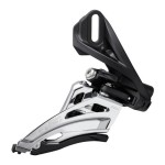 SHIMANO FRONT DERAILLEUR, FD-M5100-D, DEORE, FOR 2X11, SIDE SWING, FRONT-PULL, D
