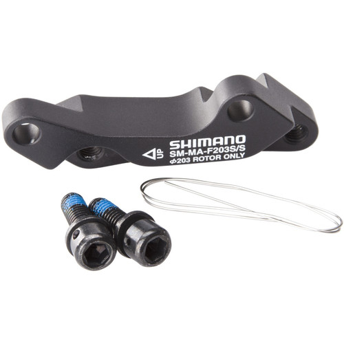 SHIMANO MOUNT ADAPTER FOR DISC BRAKE CALIPER, SM-MA-F203S/S, FIXING BOLT X