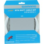 SHIMANO POLYMER COATED SHIFT CABLE SET WHITE FOR M9000 XTR