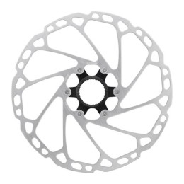 SHIMANO ROTOR FOR DISC BRAKE, SM-RT64, LL 220MM, W/LOCK RING(EXTERNAL SERRATION)