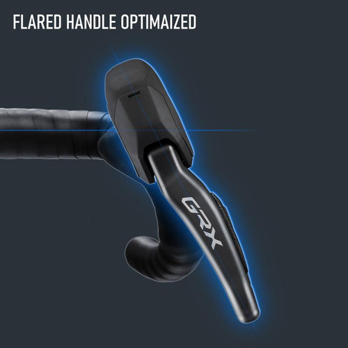 SHIMANO SHIFT/BRAKE LEVER, ST-RX825, GRX, WIRELESS SHIFT/HYDRAULIC DISC BRAKE, L - Image 2