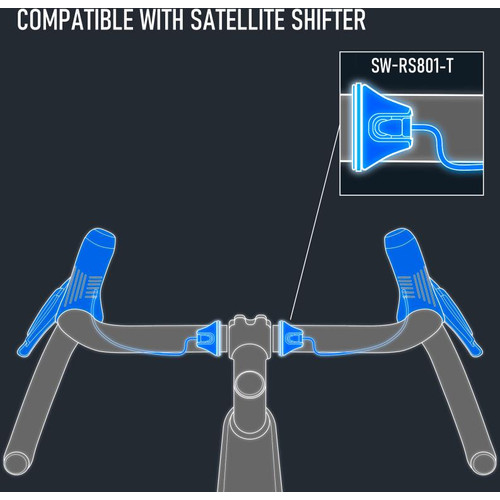 SHIMANO SHIFT/BRAKE LEVER, ST-RX825, GRX, WIRELESS SHIFT/HYDRAULIC DISC BRAKE, R - Image 4