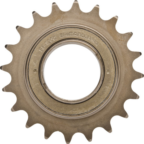SHIMANO SINGLE FREEWHEEL SPROCKET SF-1200 20T BROWN, IND.PACK