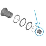 SHIMANO WH-R9270-C50-TU-R RIGHT HAND CAP UNIT