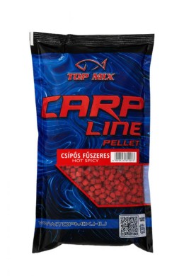 Top mix carp line etető pellet 8mm - csípős fűszeres