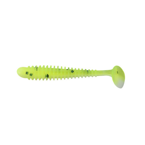 RELAX TEXAS 2,5" - 6cm Chartreuse Black Glitter