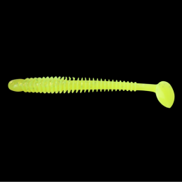 RELAX TEXAS 4" - 10cm - Chartreuse-Holo-Glitter