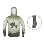 Delphin UV ARMOR 50+ Predator kapucnis hosszú ujjú póló XL - 3. kép