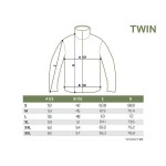 Delphin TWIN Zip fleece kabát L - 7. kép