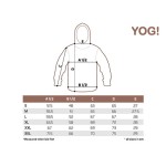 Delphin YOG! kapucnis pulóver XXL - 7. kép