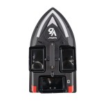 Etetőhajó V6 GPS 3 tartályos hátra és oldalkidobós fekete - Image 9
