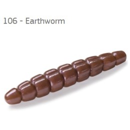 Fishup Morio Earthworm 30mm, color:106, 12db; plasztik csali