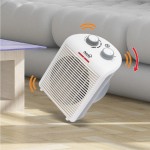 HOME FK1G ventilátoros fűtőtest, max. 2000 W, termosztát, 2 fokozat, 3 funkció, fehér/szürke színű- BEFŰTŐ AKCIÓ - 4. kép