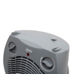 HOME FK1M ventilátoros fűtőtest, max. 2000 W, 2 fokozat, 3 funkció, termosztát, szürke színű- BEFŰTŐ AKCIÓ - 2. kép