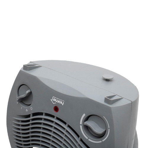 HOME FK1M ventilátoros fűtőtest, max. 2000 W, 2 fokozat, 3 funkció, termosztát, szürke színű- BEFŰTŐ AKCIÓ - 2. kép