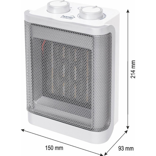HOME FK50 kerámia fűtőtest, max. 1500 W, 2 fokozat, termosztát, 3 üzemmód, PTC fűtőelem- BEFŰTŐ AKCIÓ - 5. kép