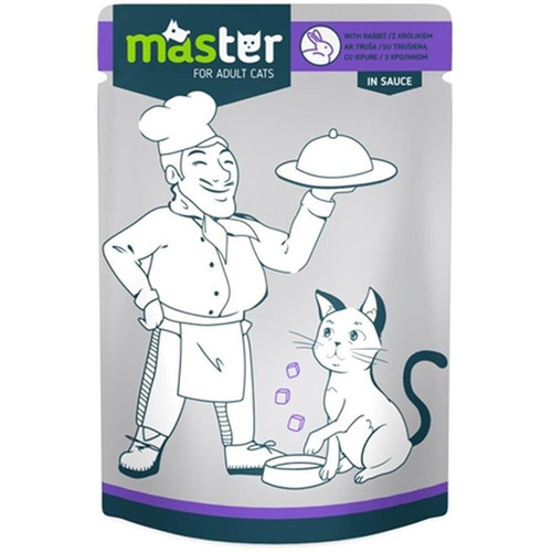 Master Alutasakos Macskaeledel NYÚL 80g- ŐSZI ÁRZUHANÁS