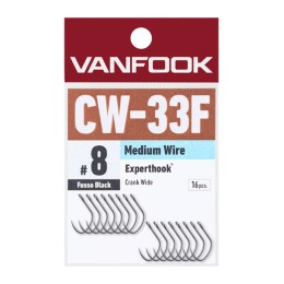 Vanfook CW-33F 8 szakáll nélküli horog 16db